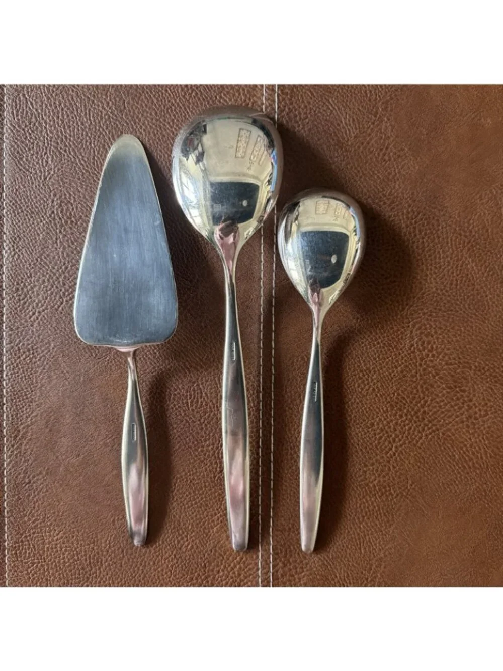 WMF Rom Silverplate Serving Utensils 9 Pc Lot Pie Server Sugar Tongs Germany